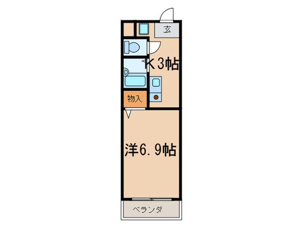 エトア－ル平針２の物件間取画像